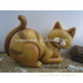 2015 Hot Sell Mgo Cat Figurine Garden Decoration